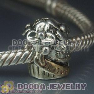 Wholesale European style silver plated beads and charms