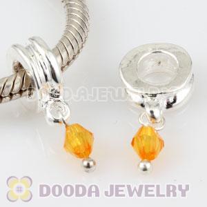 Wholesale European style silver plated beads and charms