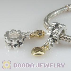 Wholesale European style silver plated beads and charms