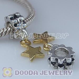 Wholesale European style silver plated beads and charms