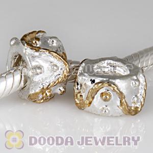 Wholesale European style silver plated beads and charms