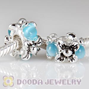 Wholesale European style silver plated beads and charms