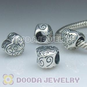 925 Sterling Silver European Style LOVE Beads and Charms