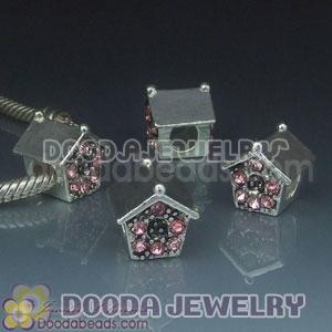 Wholesale European style silver plated beads and charms