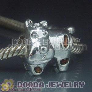 Wholesale European style silver plated beads and charms