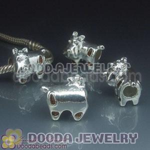 Wholesale European style silver plated beads and charms