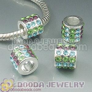 Wholesale European style silver plated beads and charms