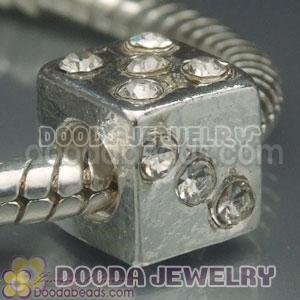 Wholesale European style silver plated beads and charms