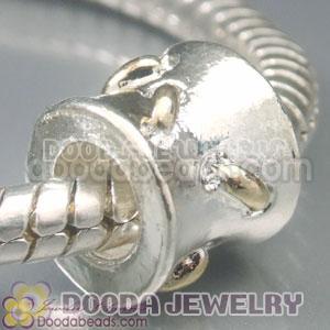 Wholesale European style silver plated beads and charms