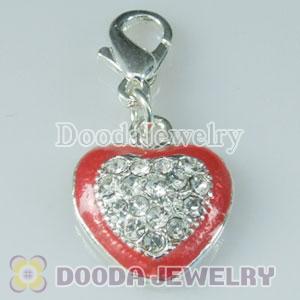 Wholesale Silver Plated Alloy Fashion Love Charms