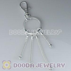 Wholesale Charm Jewelry silver plated Key Chain