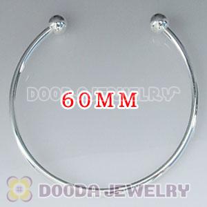 Wholesale Charm Jewelry silver plated bangle
