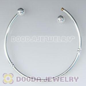 Wholesale European style silver plated bangle