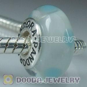 High grade Jewelry glass beads, 925 Silver Core with Screw Thread, Jewelry and 925 ALE stamped on each side