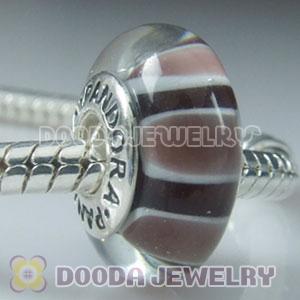 High grade Jewelry glass beads, 925 Silver Core with Screw Thread, Jewelry and 925 ALE stamped on each side