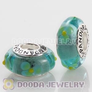 High grade Jewelry glass beads, 925 Silver Core with Screw Thread, Jewelry and 925 ALE stamped on each side