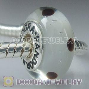 High grade Jewelry glass beads, 925 Silver Core with Screw Thread, Jewelry and 925 ALE stamped on each side