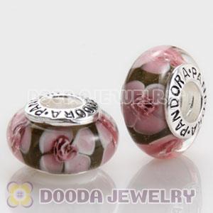 High grade Jewelry glass beads, 925 Silver Core with Screw Thread, Jewelry and 925 ALE stamped on each side