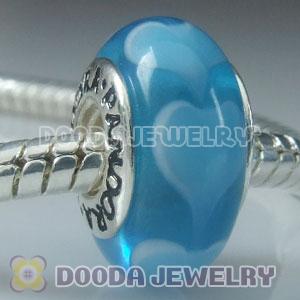 High grade Jewelry glass beads, 925 Silver Core with Screw Thread, Jewelry and 925 ALE stamped on each side