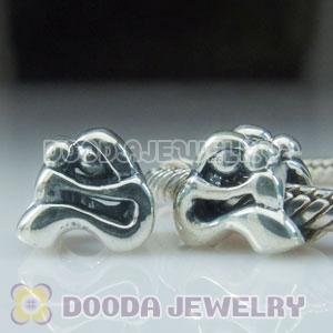 S925 Sterling Silver European style mother's day charms with Screw Thread