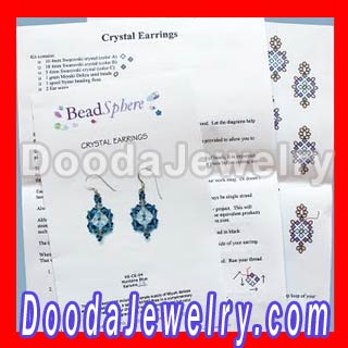 Crystal Earrings Kit Instructions
