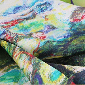 The detailed picture of 65×65cm Medium silk square scarves 