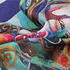 The detailed picture of 65×65cm Medium silk square scarves 