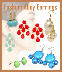 Fashion Alloy Earrings