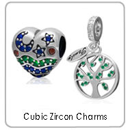cz stone charms